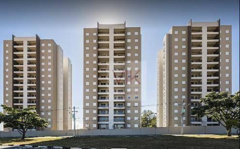 Apartamento com 2 dormitórios para alugar, 86 m² por r$ 2.400/mês - jardim ypê - paulínia/
