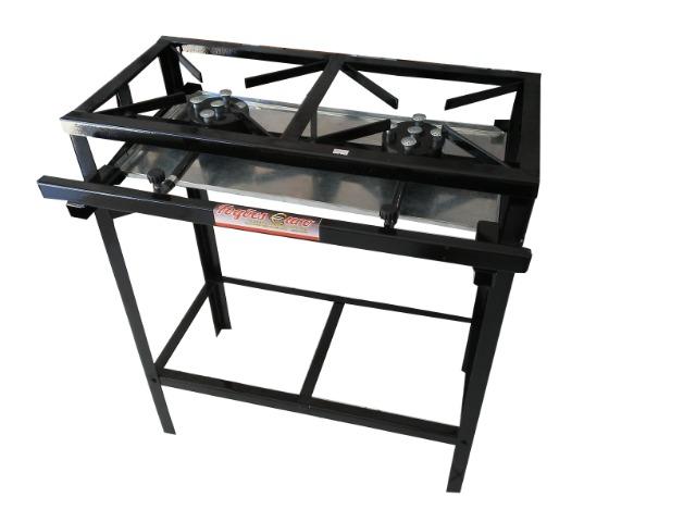 Fogão Industrial 2 Bocas Euro 33x40cm Novo