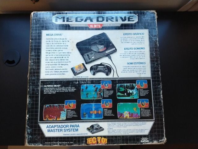 Video Game Sega Mega Drive Tec Toy para Colecionadores - Foto 3