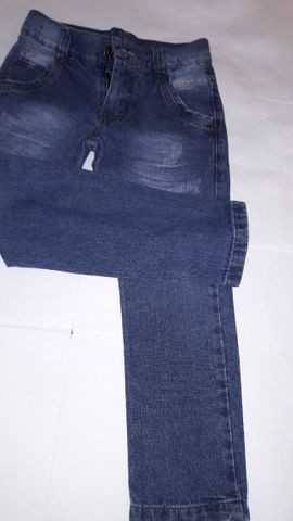 Calça Jeans Infantil Masculina Marca Mox - tam 6 semi nova excelente estado