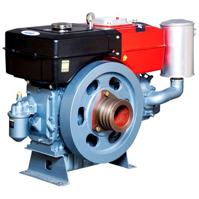 Motor a Diesel 16,5HP 903 cc com Sifão para Barcos - Toyama TDW18D2 (refirigerado a água)
