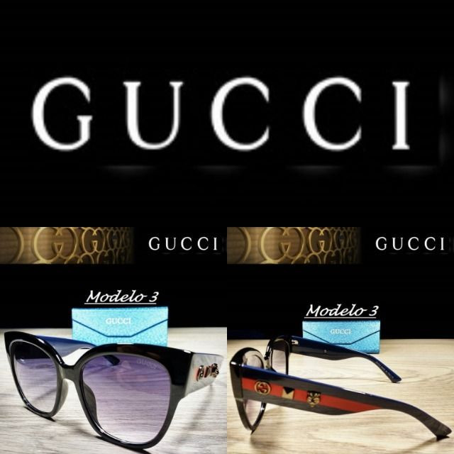Óculos Feminino Gucci 8311 Retangular com Proteção UV - Foto 3