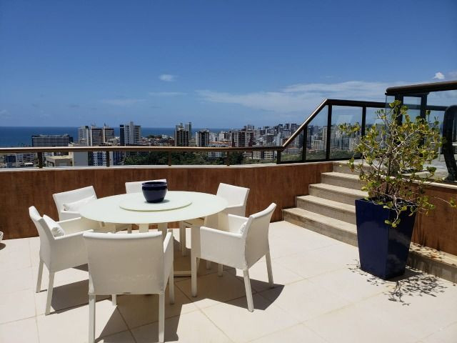 Cobertura em jardim armação 4 quartos vista mar armários - Foto 17