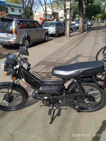 Bicicleta elétrica motorizada ciclomotor 49 caloi mobillete top bike top let - Foto 2