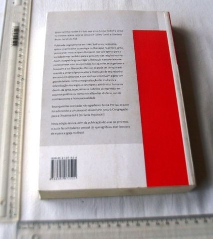 Livro Religioso - Igreja: Carisma e Poder - Leonardo Boff - 2005 - Foto 4
