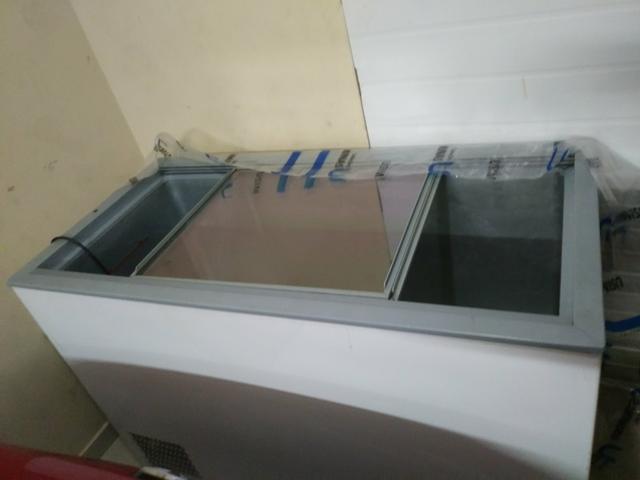 Vende se frizer gelopar horizontal gude 410 lts - Foto 4