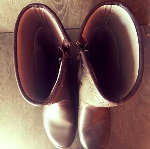 bota infantil numero 36
