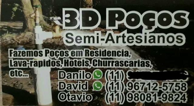 Poços semi artesiano