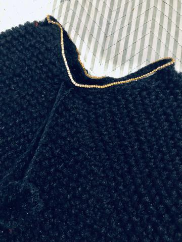 Poncho de crochê infantil - Foto 2