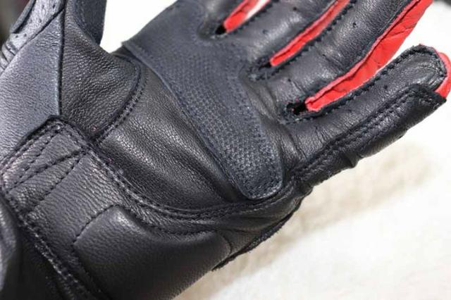 Luvas Rev'it - NOVA - tamanho M/G - L - Vermelho - Preto - Branco Em Couro - Foto 13