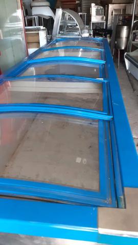 Ilha polar inox 3 mt