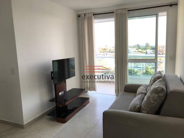 Apartamento com 1 dormitório para alugar, 57 m² por R$ 1.850,00/mês - Jardim das Colinas - - Foto 12