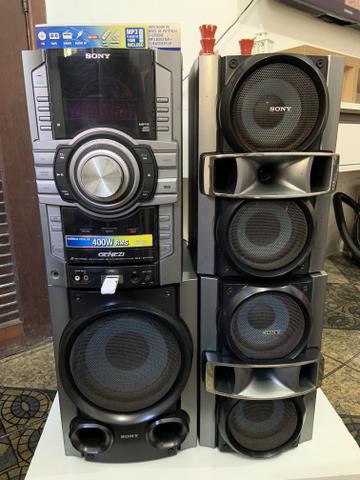 Aparelho de som sony genezi (aceito cartão)