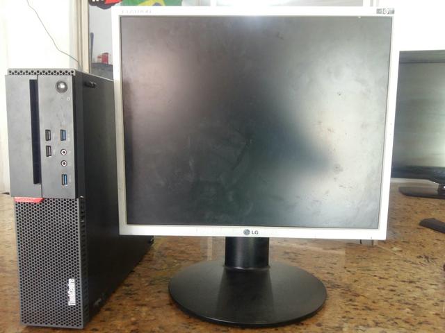 Pc Lenovo i3 6° Geração + Monitor 19