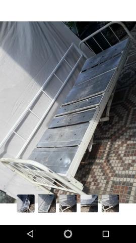 Cama hospitalar grade removível cabeceira e pés reguláveis - Foto 5