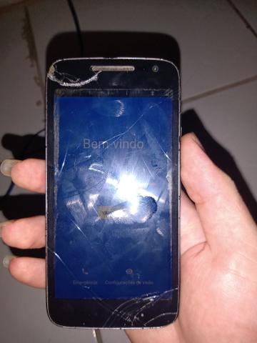 Vendo moto G4 play valor 150,00 reis tem conversa - Foto 4