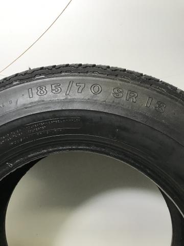 Pneu Firestone S-211 185/70/13 antigo - Foto 5