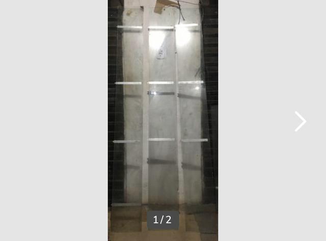 Prateleiras de Vidro $100 cada