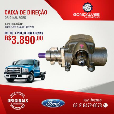 Caixa de direção original ford f-350/f-4000 1998/2012