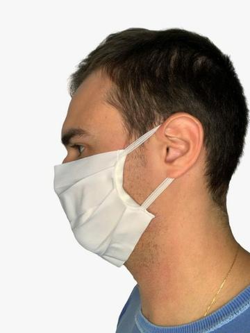Máscara de microfibra aprovada vigilância sanitária máxima proteção - Foto 4