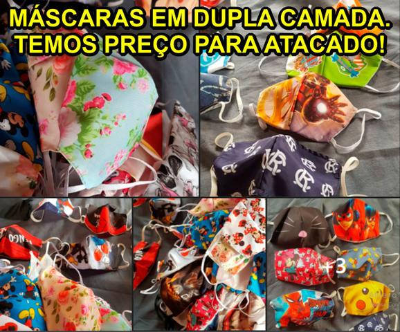 Máscaras dupla camada