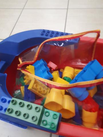 Carrinho Com Haste E Blocos De Montar - Foto 3
