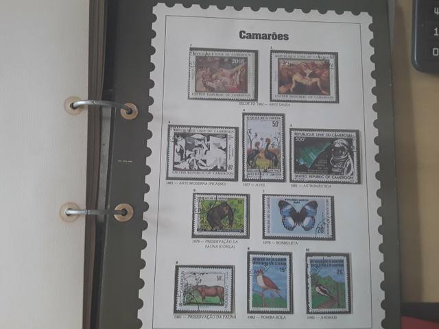 Coleçao selos do mundo - Foto 6