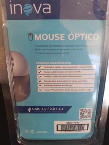 Mouse Sem fio USB Inova - Foto 5