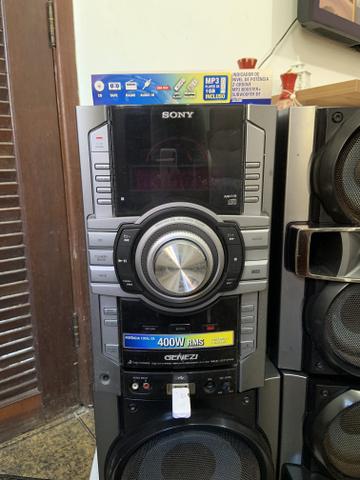 Aparelho de som sony genezi (aceito cartão) - Foto 2