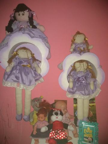 Dois Ninchos Com bonecas de pano - Foto 5