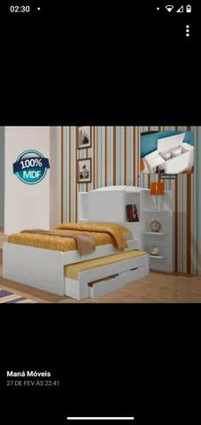 Cama Box de casal e solteiro, guarda , toda linha para sala e cozinha