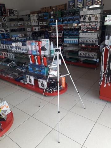 Promoção Tripé semi profissional 1.50cm com suporte celular + bolsa