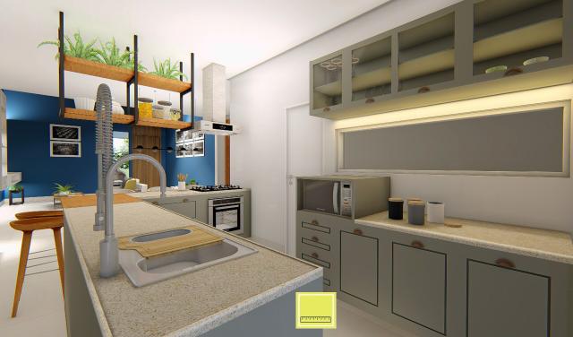 Casa no Condomínio Alphaville com 3 quartos, sendo uma suíte - Foto 4