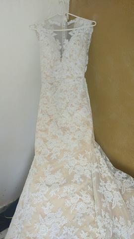 Vestido de noiva + Véu - Foto 2