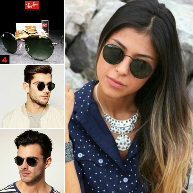 Óculos de Sol Rayban RB3447 Round com Proteção UV - Foto 4