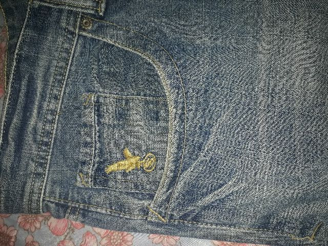 Lote de 2 lindas calças jeans, uma o tamanho é 50 e a outra 48 - Foto 2