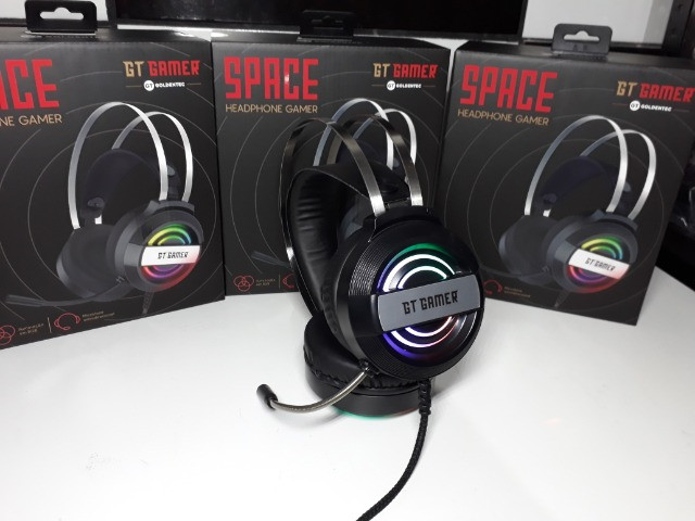 Headset Gamer GT Space Goldentec - WZetta - Computadores e acessórios - Bom  Jardim, Fortaleza 859193622 | OLX