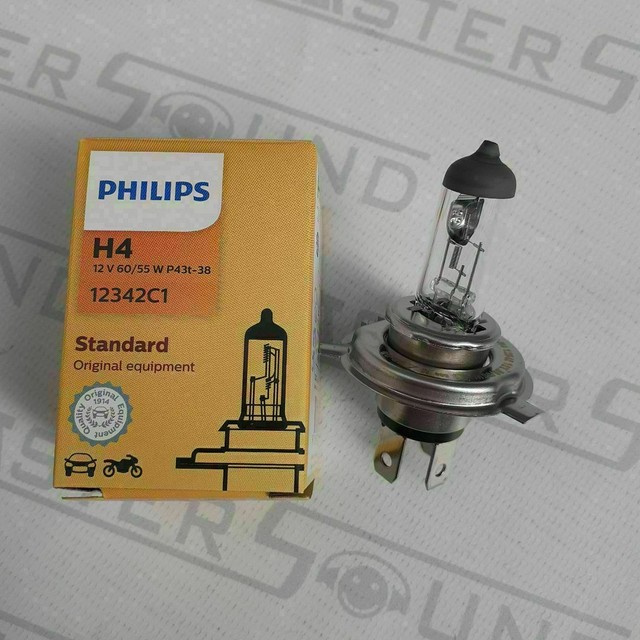 Lâmpada Philips. H4. Nova. Instalada. 