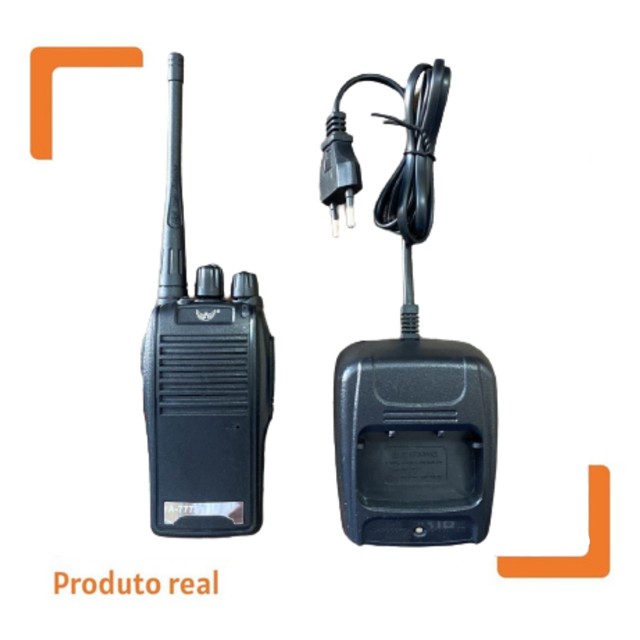 Kit 2 Rádio Comunicador Walk Talk Ht UHF 16 Canais Ltomex - Foto 5