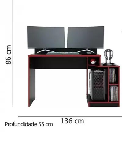 MESA PARA COMPUTADOR 449 - Foto 2