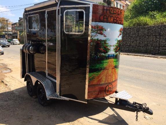 Carretinha Luxo para Transporte 2 Animais - Foto 2
