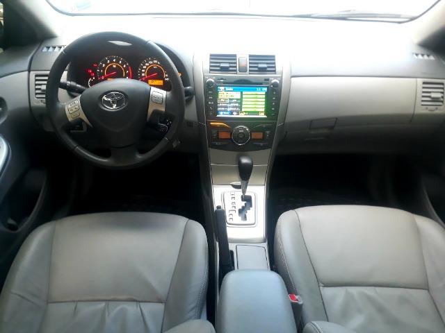 Toyota corolla xei automático motor 1.8 16v vvt-i flex 4p prata ano 2009 ipva2019pgvist - Foto 8