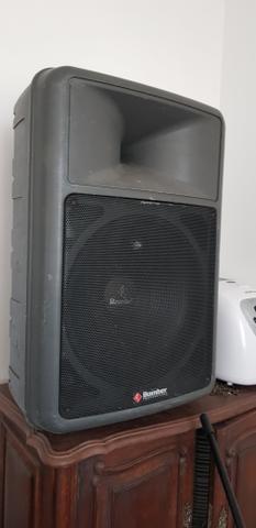 Caixa de som 2 mesa de som 1 e amplificador - Foto 2