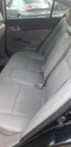 Honda Civic LXR - preto 2014/ automático/ Gnv16m - Foto 7
