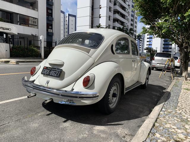 Fusca 1300 77/77 placa preta - Foto 8