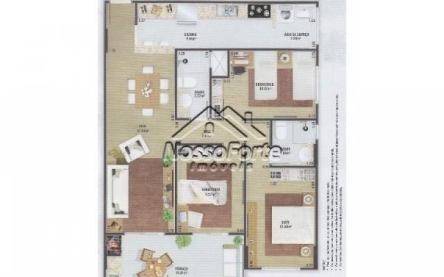 Apartamento na Flórida em Praia Grande - Foto 4