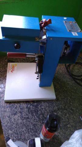 Maquina de Personalizar brinde + Material inicial