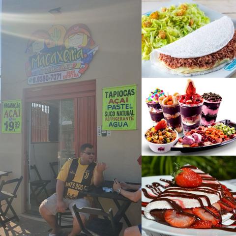 Comércio açaí, tapioca e pastel