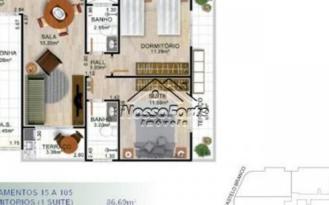 Lançamento Apartamento de frente para o mar no Jardim Real em Praia Grande - Foto 6
