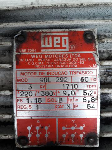 Motor weg trifásico